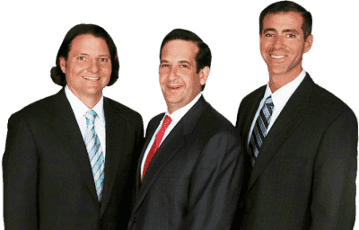 From left to right: Attorney Brian C. Johnson, Attorney Ryan D. Bluestein, Attorney Brian G. Burke